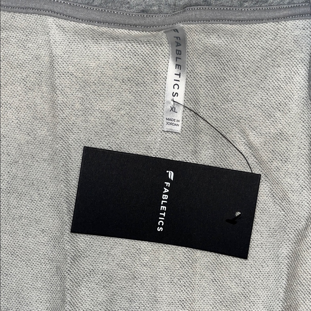 NWT Fabletics Oversize Cropped Full Zip Hoodie - Picture 10 of 13
